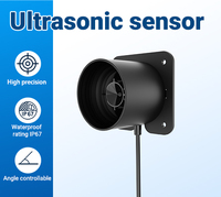 Capteur de niveau d'eau ultrasonique filaire A16 avec plusieurs options de sortie disponibles, structure réfléchissante, pour la surveillance du niveau des réservoirs