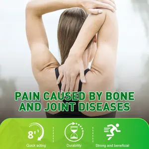 Parche para Aliviar el Dolor Articular, 8 Tabletas por Bolsa para Aplicación Corporal, Adecuado para el Alivio del Dolor Después de un Esguince de la Articulación de la Rodilla - Product Image 4