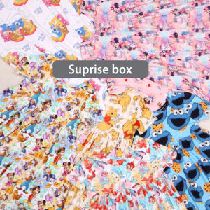 Weiwei卸売竹パジャマファミリー双方向ジッパー幼児ロンパー竹長袖ベビーパジャマRtsミステリーボックス - Product Image 1