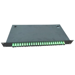 36 코어 고정 광섬유 터미널 박스 랙 마운트 1U 2U ODF 패치 패널 - Product Image 1