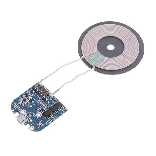Electronics-5W Qi Fast Charging PCBA DIY Circuit Board Coil Module  Wireless Charger module
