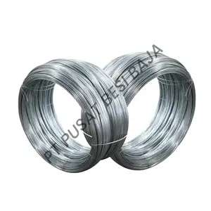 Low price and hot selling Wholesale galvanized iron wire hot dipped galvanized iron wire for construction From Indonesia