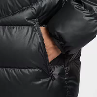 Hochwertige Herren-Daunenjacke mit Kapuze, Warm und Windabweisend