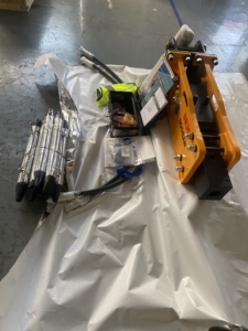 Nuovo Martello Demolitore Idraulico Tipo TOP con Scalpello per Escavatori da Miniera e Costruzione 2.5-4.5 Tonnellate 152kg 1 Anno di Garanzia Vendite Calde - Product Image 3