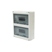 Boîtier de Distribution électrique étanche, en plastique ABS, étanche conforme à la norme IP65, HT- 24 voies, boîte de connexion pour fusibles MCB SPD