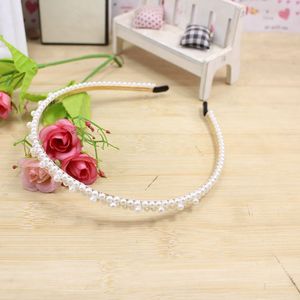 Diadema de Perlas Minimalista Retro Francesa para Mujer, Uso Diario, Adorno Metálico para la Cabeza, Origen Yiwu, Primavera 2021, Hecho a Mano - Product Image 2