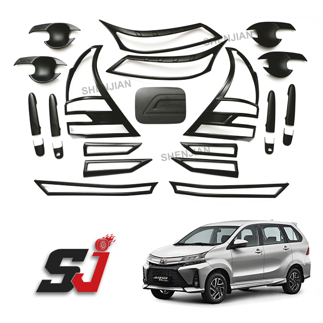 2022 New Arrival Car Decorative Accessories Full Kits Body Kits Combo Set for Avanza 2019