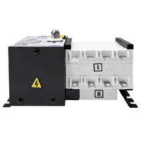 TOMZN 4P 100A ATS Classe PC Commutateur de transfert automatique Commutateurs sélecteurs électriques CA 400V Automatique ou Manuel 2 Entrées 1 Sortie