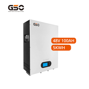 Batterie murale domestique économique 5 kWh 48 V 100 Ah au lithium pour stockage d'énergie GBP48-100W - Product Image 3