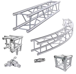 Système de toiture en treillis d'aluminium à dôme arqué pour scène, structure de toit en treillis pour concert - Product Image 1