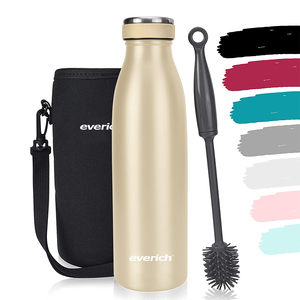 Precio personalizado botella <span class=keywords><strong>de</strong></span> agua <span class=keywords><strong>de</strong></span> acero inoxidable con aislamiento buen precio personalizado aceptable - Product Image 4