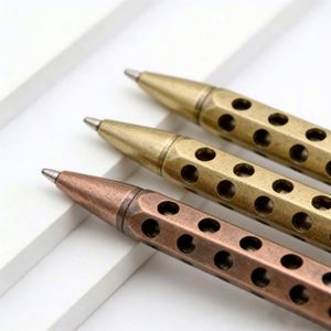Gun-shaped Creative Brass Ballpoint <b>Pen</b> with logo Luxury Signature <b>Pen</b> Custom <b>Pen</b> for Corporate Advertising and Marketing - Product Image 5