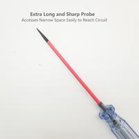 6-12V Extra Long Sonde Testeur de Circuit de Voiture 12 'Bobine Piercing Sonde Fusible Outil de Test Heavy Duty Light Test