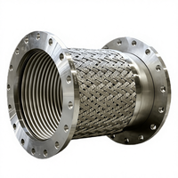 Junta de expansión convolucrada de acero inoxidable SS304 y SS316 con revestimiento de PTFE resistente a la corrosión, bomba con revestimiento de PTFE, válvula con revestimiento de PTFE, fuelle con revestimiento de PTFE