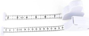 Cinta Métrica Automática para el Cuerpo con Botón de Bloqueo, Cinta Retráctil de Precisión para Medir Cintura, Brazos, Piernas y para Medidas de Fitness - Product Image 4