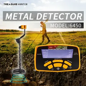 Detector de metais subterrâneo profissional MD6450 de 11 polegadas, ponteiro de ouro para caçador de tesouros, ponteiro de alta sensibilidade à prova d'água - Product Image 4