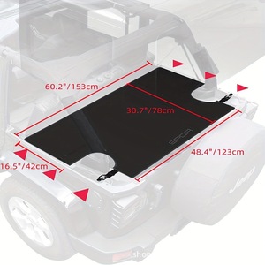 Cubierta para Maletero, Protección de Carga para Almacenamiento de Mercancías - Product Image 1