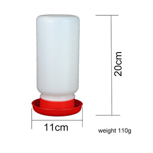 Nuevos bebederos de plástico para animales y comederos para aves de corral para pollos, palomas, codornices, otras aves de granja - Product Image 3