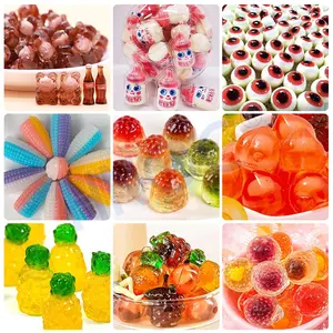 Neues Design Vitamin Gummy Hard Candy Maker Einzahlung maschine Stärke Mogul Jelly Produktions linie