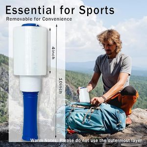 Película Elástica Transparente de 500 pies con Mango Giratorio, Película Adhesiva Elástica para Tatuajes, Fijación de Compresas de Hielo, Soporte para Lesiones Deportivas, Cuerpo - Product Image 5