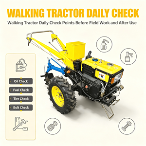 Tractor <span class=keywords><strong>de</strong></span> <span class=keywords><strong>Mano</strong></span> Diésel <span class=keywords><strong>de</strong></span> 8-32 HP, Tractor <span class=keywords><strong>de</strong></span> Arrastre con Caja <span class=keywords><strong>de</strong></span> Cambios <span class=keywords><strong>de</strong></span> Alto Torque, 6 Marchas Adelante y 1 Reversa para Trabajos Pesados <span class=keywords><strong>de</strong></span> Arado Agrícola - Product Image 6