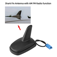 Antenne aileron de requin FM AM personnalisable avec antenne de voiture Opel Plug DC12V