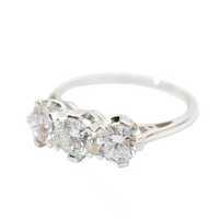 Anillo de Compromiso y Boda Unisex de Plata 925 de Alta Calidad con Incrustaciones de Circonio, Certificado NGTC, para Hombre y Mujer, Joyería UM