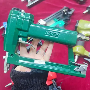 Stapler Kulit Paku 22GA, 3GF 77F Berat Ringan untuk Pengolahan Bulu dan Kulit