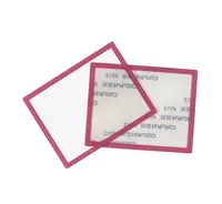 1set Lentille supérieure inférieure de l'écran LCD pour Nintendo DS Lite lentille supérieure inférieure de l'écran couvercle de lentille d'écran en plastique pour console NDSL