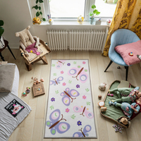 Tapis de jeu pour bébé personnalisé CLASSIQUE 100% polyester, imprimé animal, tapis pour enfants, tapis rectangulaire lavable