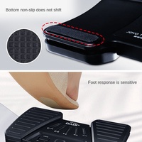 Pédale de retournement de page sans fil JOYO, portable, Bluetooth, pour tablette et smartphone, rechargeable, avec base antidérapante
