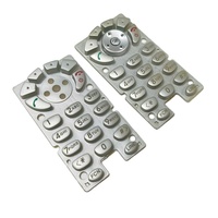 Clavier à membrane en caoutchouc de silicone personnalisé, panneau de commande, bouton poussoir, téléphone portable, finition anti-reflets, gravure au laser 1