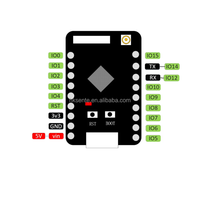 ESP32-C5 Papan Pengembangan Mini Dual Band WiFi 6 Zigbee Thread Modul Daya Rendah PCB untuk Prototipe IoT