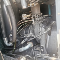 Compresseur d'air Airman PDSK1200S d'occasion, quatre roues, 3000 heures de fonctionnement, année 2015, en vente