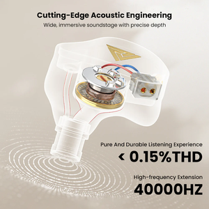 Audífonos Intrauditivos QKZ <span class=keywords><strong>Kaiser</strong></span> con Cable de 3.5mm, Micrófono, Control, Música HIFI, Juegos, Impresión 3D, Bajos Profundos, Controladores Dinámicos - Product Image 3