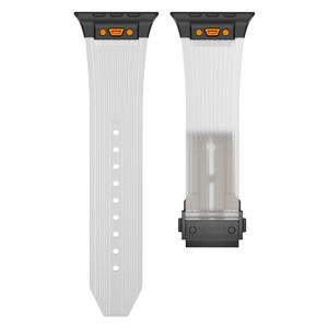 <span class=keywords><strong>Bracelet</strong></span> en caoutchouc couleur <span class=keywords><strong>titane</strong></span> pour <span class=keywords><strong>Apple</strong></span> <span class=keywords><strong>Watch</strong></span> Band Series 10 9 7 8 4 5 6 Se 3 46mm 44mm 42mm 49mm 45mm <span class=keywords><strong>Bracelet</strong></span> en silicone - Product Image 3