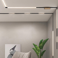 Projecteur LED Magnétique Intelligent Blanc 90° – Design Minimaliste, Contrôle par Application, Compatible Matter Thread pour Système Apple Home