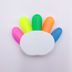 Promotion Highlighter Five Petals Highlighter <b>Multi</b> Function <b>Pen</b> Gift Fluorescent <b>Pen</b> 5 in 1 Flower Shape Marker - Product Image 4