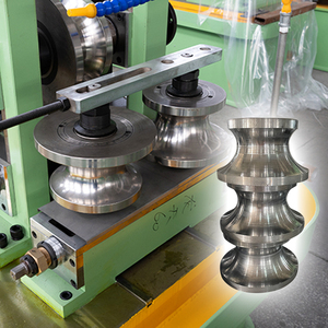 Juego de herramientas de tubo de caja cuadrada redonda de acero moldes de troqueles de rodillo de formación de tuberías - Product Image 5