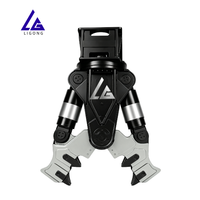 Concasseur hydraulique pour excavatrice OEM, certifié CE, conception personnalisée, forte force de concassage, dents remplaçables robustes