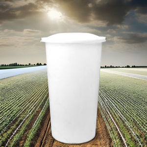 Tanque de cultivo de peces de plástico LLDPE redondo de 500L de <span class=keywords><strong>alta</strong></span> calidad, diseño alto delgado <span class=keywords><strong>con</strong></span> <span class=keywords><strong>tapa</strong></span>, cubo de agua de grado alimenticio, tambores, cubos y barriles - Product Image 1