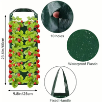Kantong bunga gantung desain pabrik untuk tas penumbuh kentang berkebun