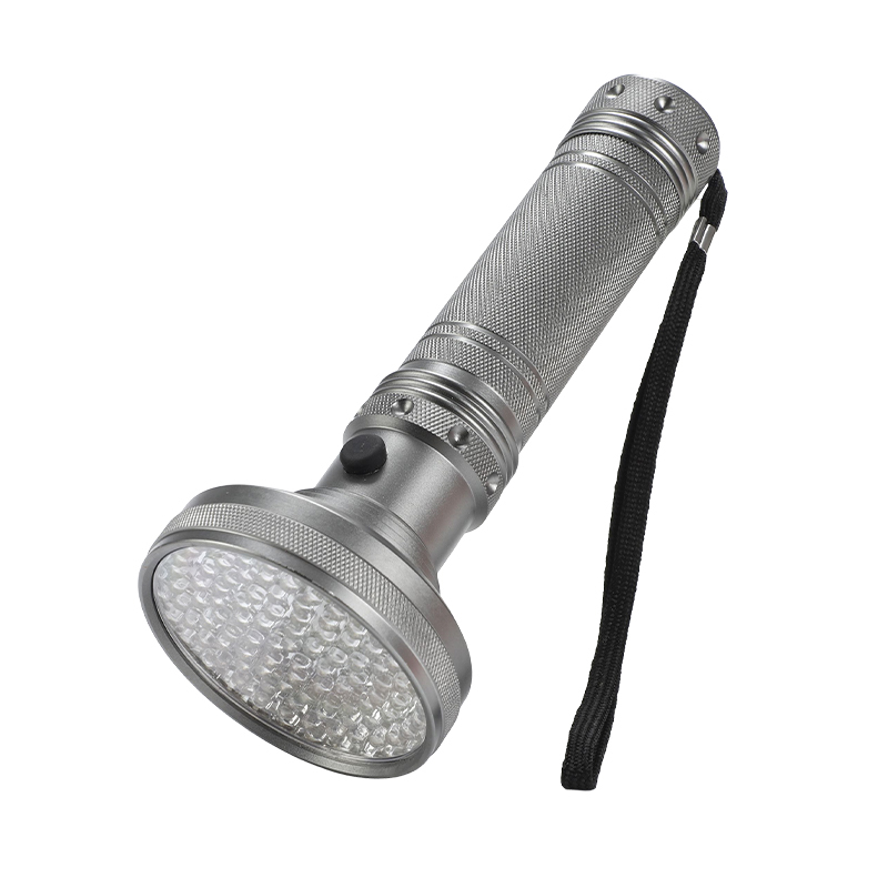 Ultra-Bright Portable Multifunctional Aluminum UV Flashlight IP44 Waterproofing LED Blacklight Emergency Pet Urine Detection