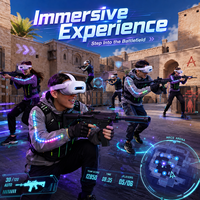 Solutions d'amusement pour aires de jeux intérieures - 20 ans d'expertise clé en main en AR/VR/MR, concept de jeu, certifié ISO9001, couleur personnalisée