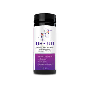 Tiras de prueba de análisis de orina UTI (infección del tracto urinario), resultados rápidos en 60s, paquete de 100 - Product Image 1