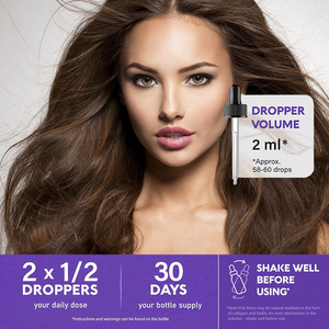 OEM/ODM Biotin & kolagen cairan tetes pertumbuhan rambut suplemen Vitamin untuk kuku kuat & sehat kulit Biotin kolagen tetes - Product Image 2