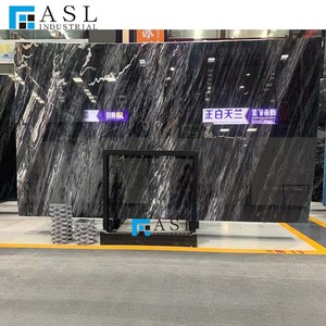 Dalles <span class=keywords><strong>de</strong></span> <span class=keywords><strong>marbre</strong></span> <span class=keywords><strong>noir</strong></span> naturel polies pour revêtement mural intérieur et extérieur, décoration <span class=keywords><strong>de</strong></span> sol et <span class=keywords><strong>de</strong></span> murs - Product Image 5