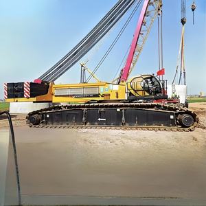 Grúa Móvil sobre Orugas de Segunda Mano Profesional SCC5500A con Capacidad de Elevación de 550 Toneladas y Sistema de Control Hidráulico - Product Image 6