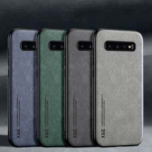 Per Samsung Galaxy S10 S9 S8 Plus S10e <span class=keywords><strong>S20</strong></span> S21 <span class=keywords><strong>FE</strong></span> S22 Ultra <span class=keywords><strong>Cover</strong></span> posteriore di lusso pelle di pecora antiurto all'ingrosso cassa del telefono in pelle - Product Image 2