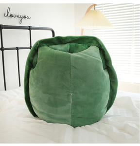 可穿戴龟壳枕头毛绒乌龟毛绒动物装扮坐垫床圣诞万圣节服装 - Product Image 4